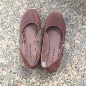 Lucky Brand Brown Flats
